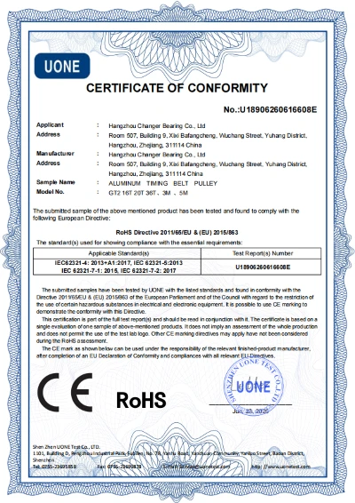 U18906260616608E EU RoHS TIMING BELT PULLEY U18906260616608E EU RoHS TIMING BELT PULLEY